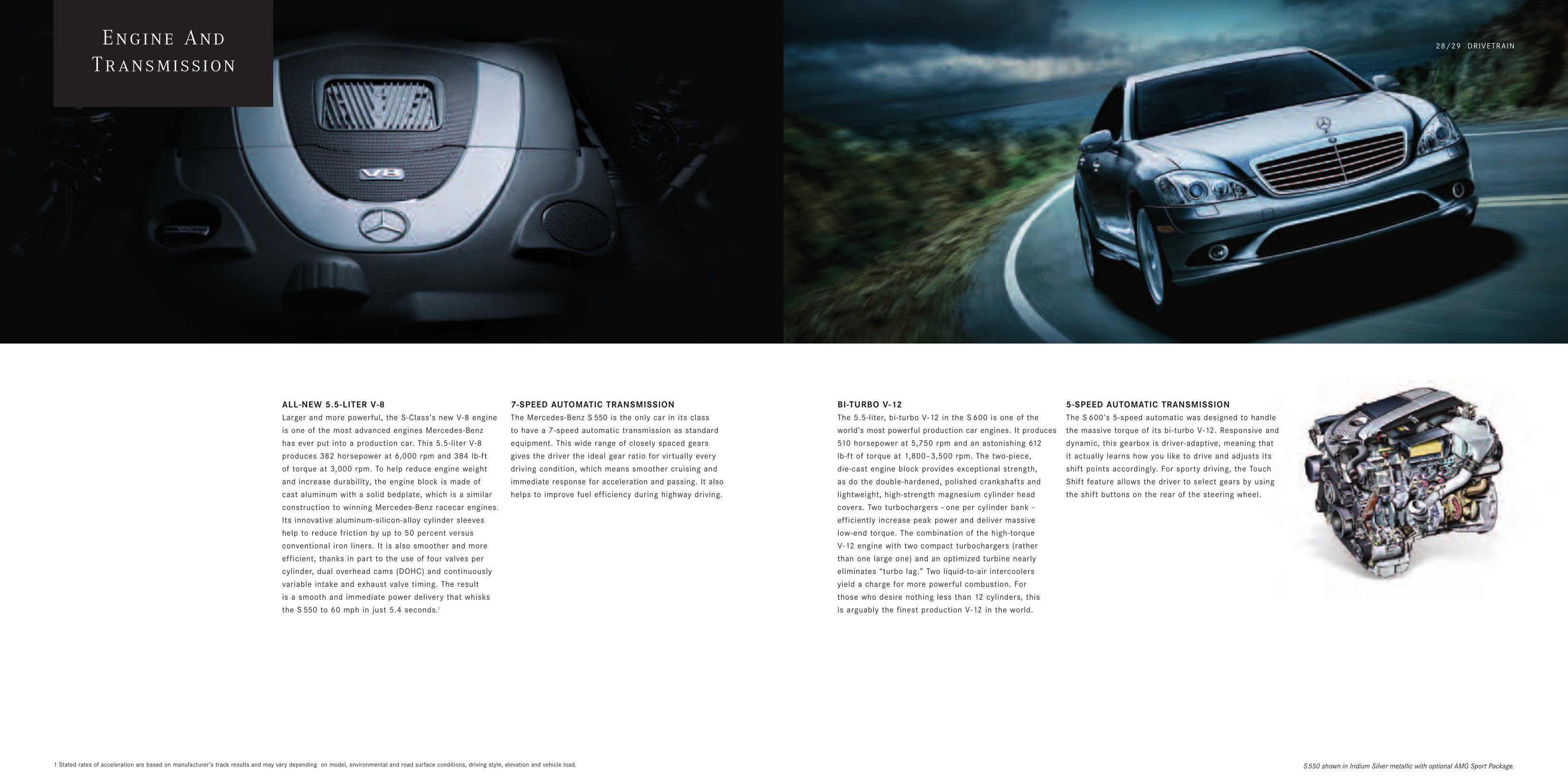 2007 Mercedes-Benz S-Class Brochure Page 22
